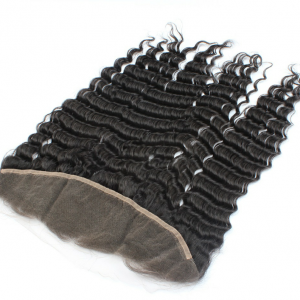 Virgin Remy Lace Frontal  Island Curl