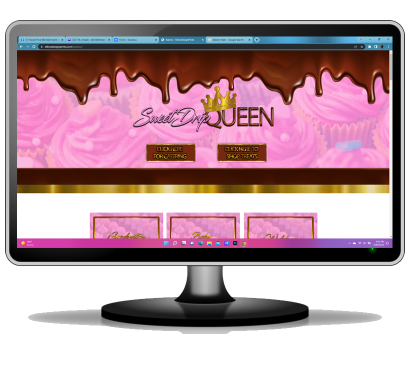 Bakery Web Design Template
