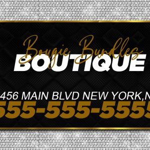 Black and Diamonds Business Card Template Print Design